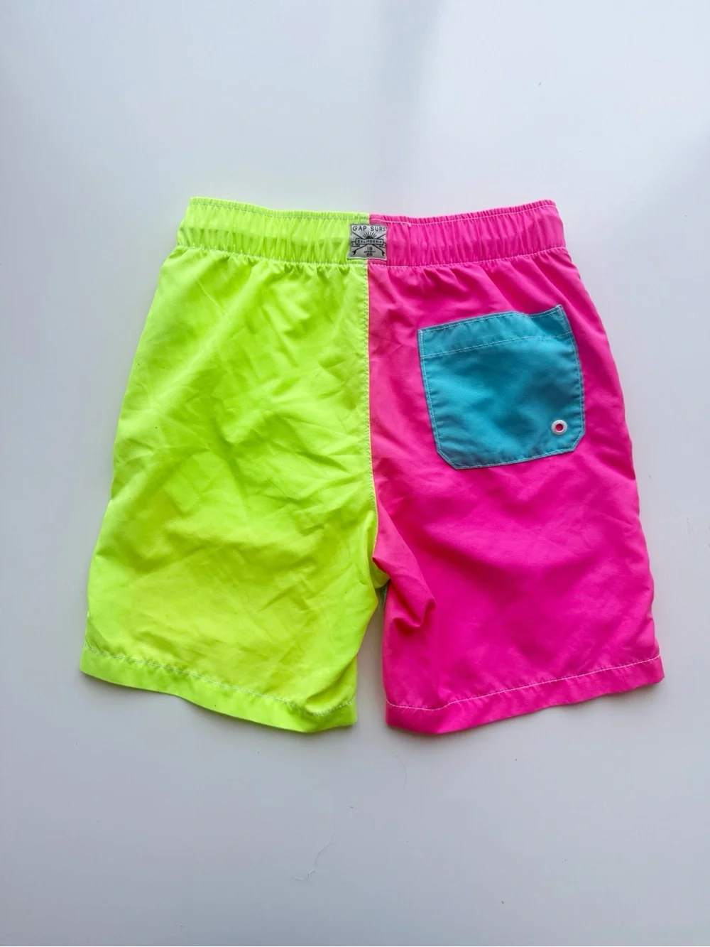 Gap Florescent Color Blocked Swim Shorts size XXL 14/16